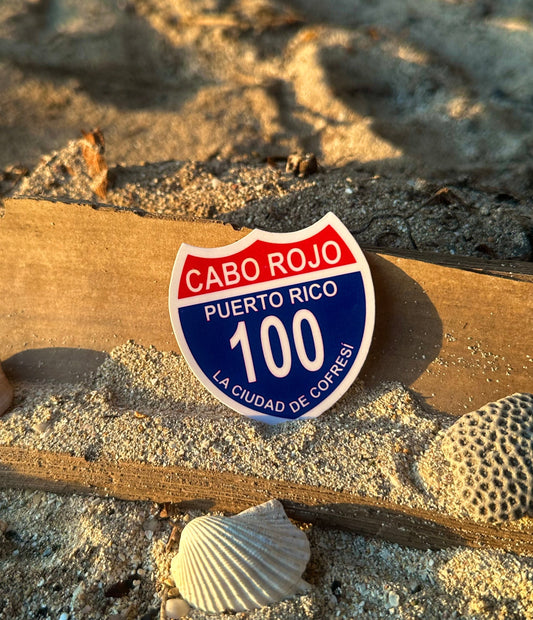 Cabo Rojo 100 Sticker